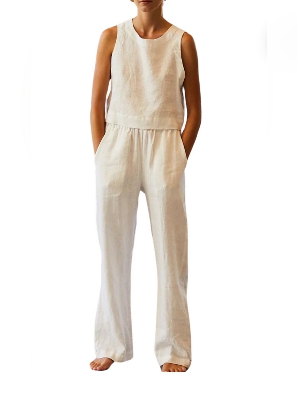 Xirena ATTICUS linen Pant Size Is MEDIUM